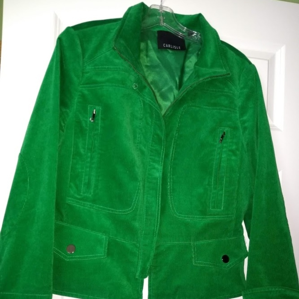 Carlisle Green Corduroy jacket - never worn